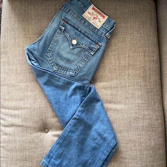 Mens TRUE RELIGION Denim Jeans 33 x 33 - Picture 4 of 4